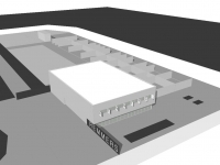 Bedrijfshal Remmers, te Maastricht